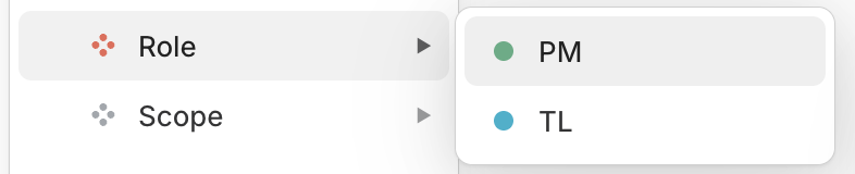 Role Labels
